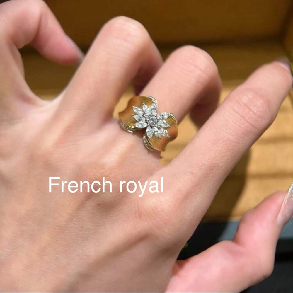 🌹Sale, 2 for $50 on all gold plated🌹 18k Gold plated ring - Picture 3 of 17